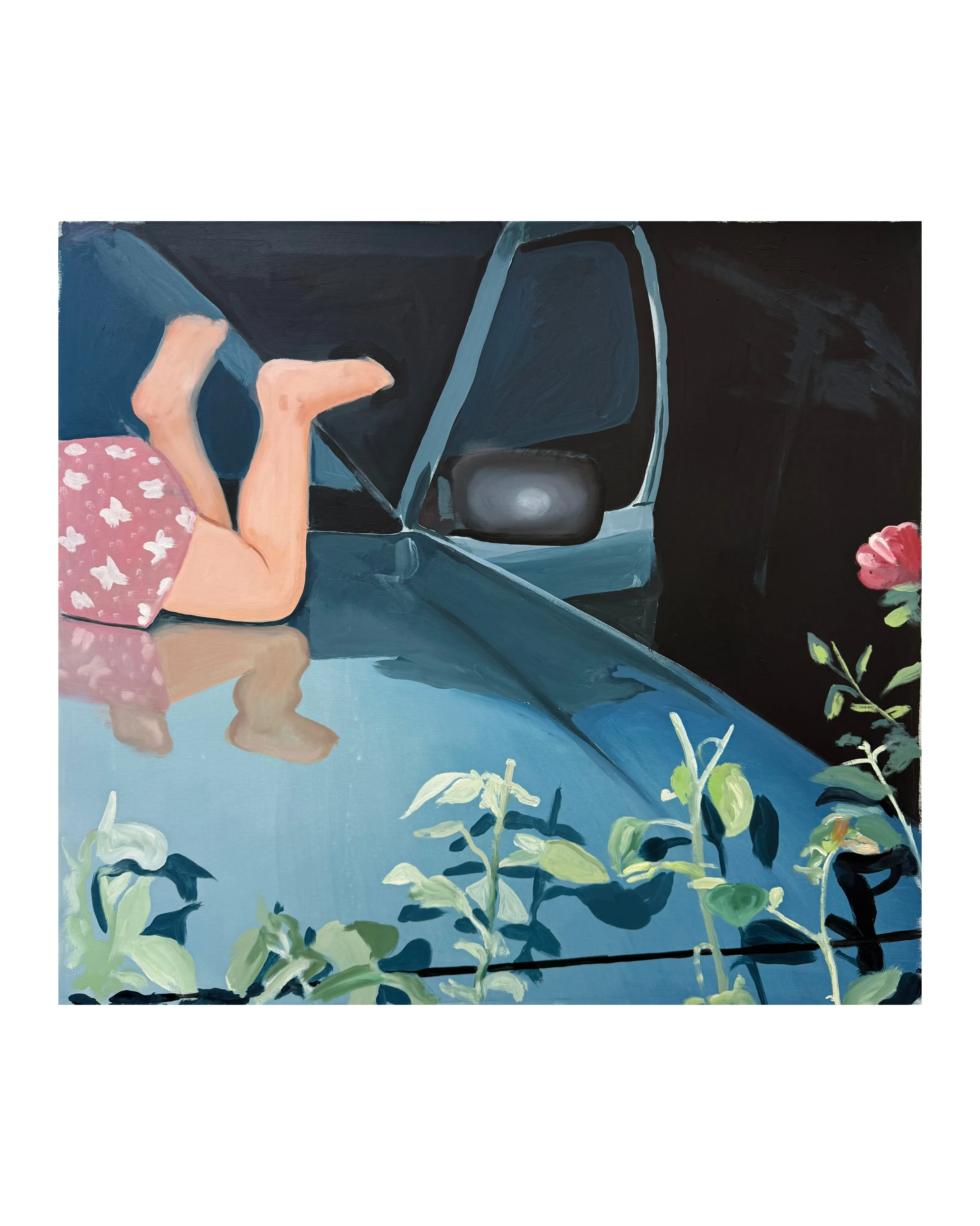 Image of Day and night (night) by Adriana Shportan, size: 74x80, made of oil on canvas, from London, priced at £700 Photo 1 of 4.